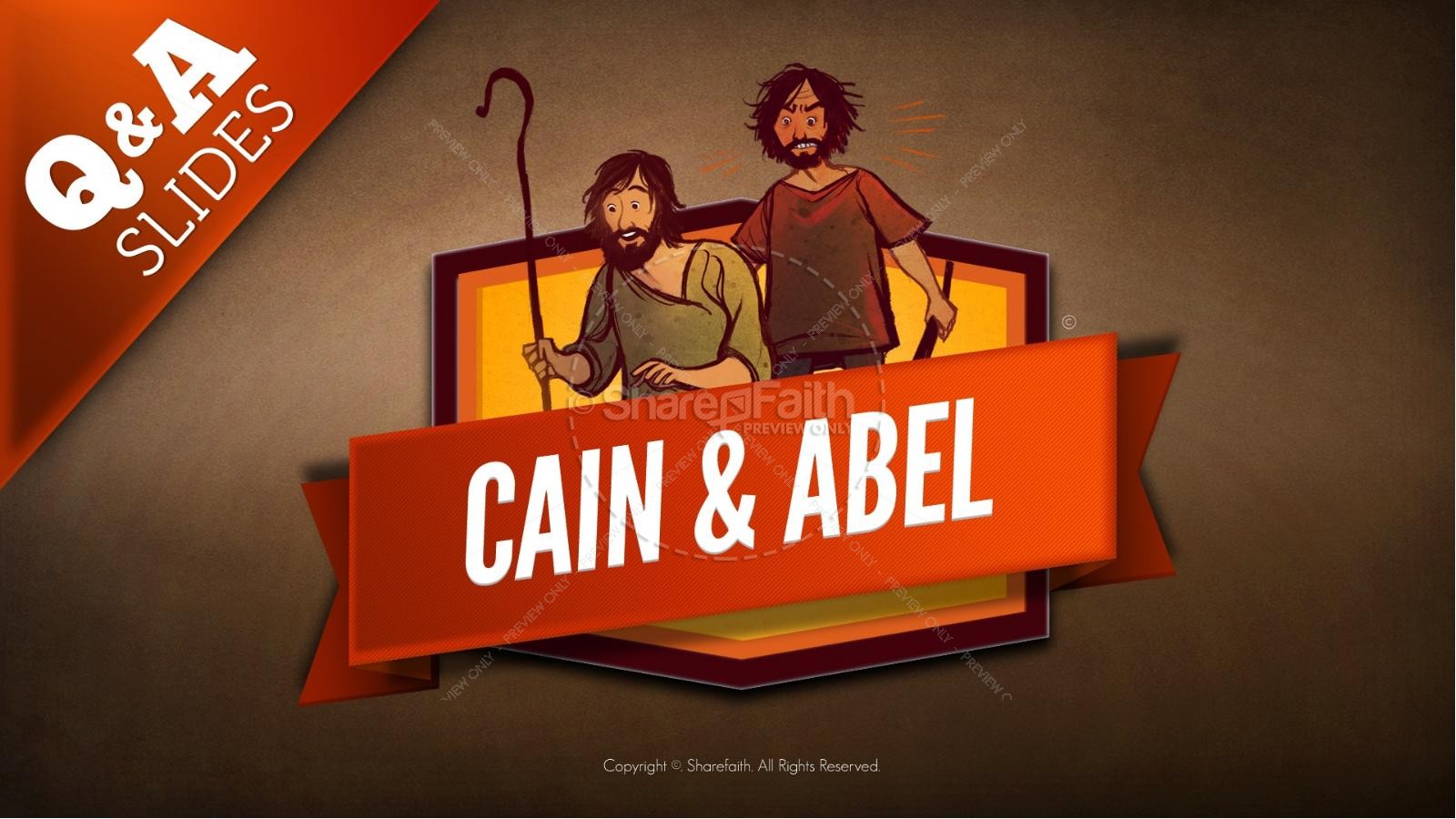 Cain And Able Kids Bible Lesson | slide 13