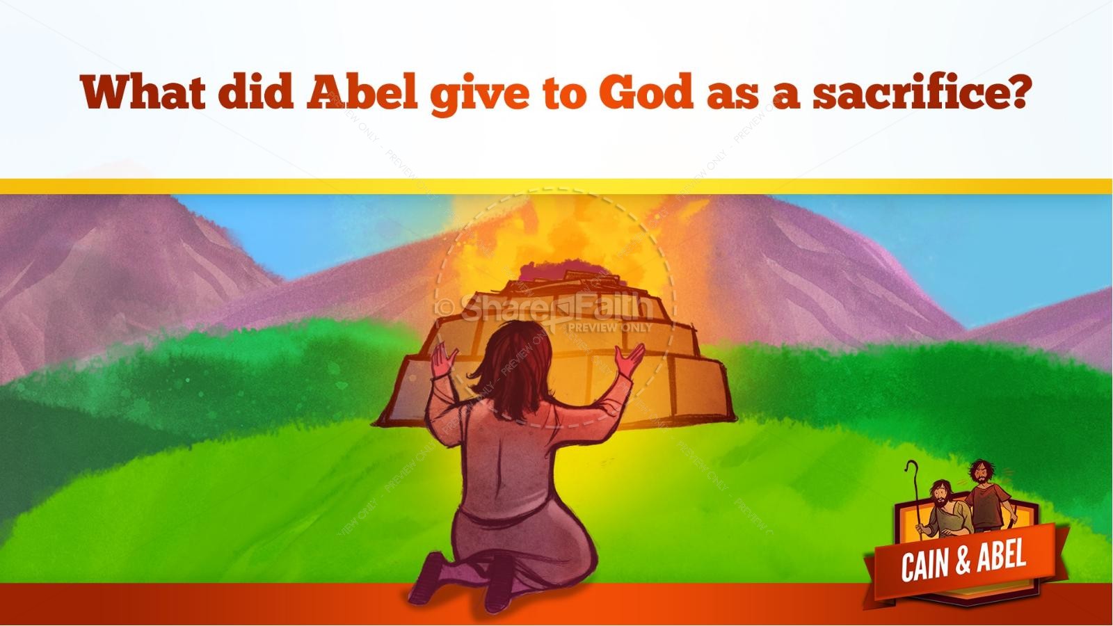 Cain And Able Kids Bible Lesson Thumbnail 23