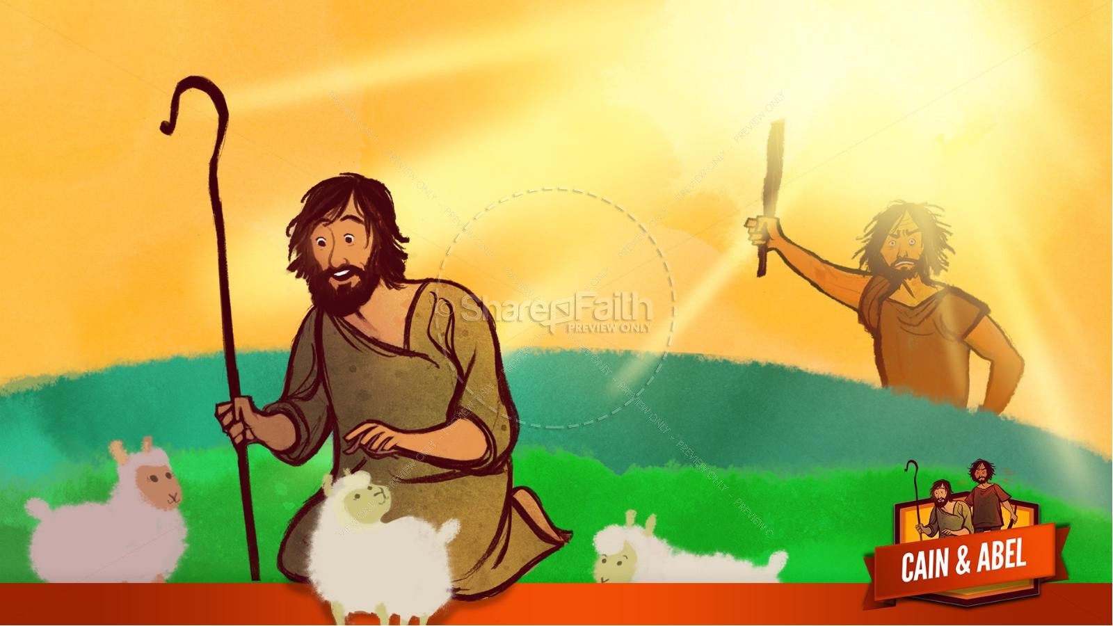 Cain And Able Kids Bible Lesson | slide 26