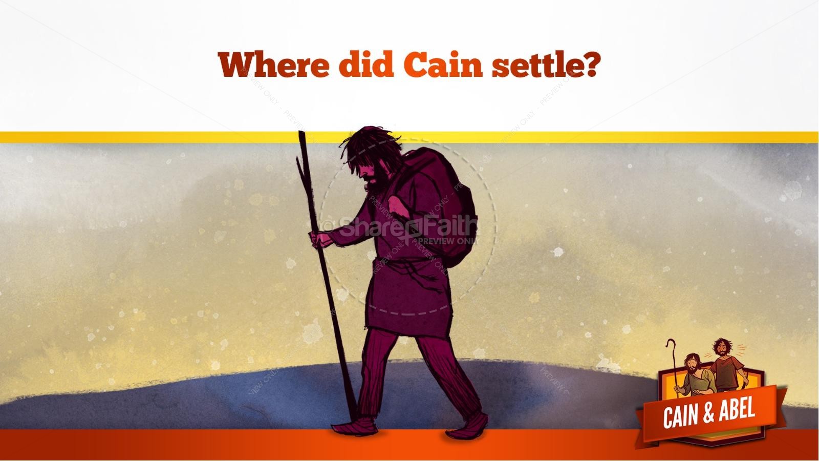 Cain And Able Kids Bible Lesson Thumbnail 31