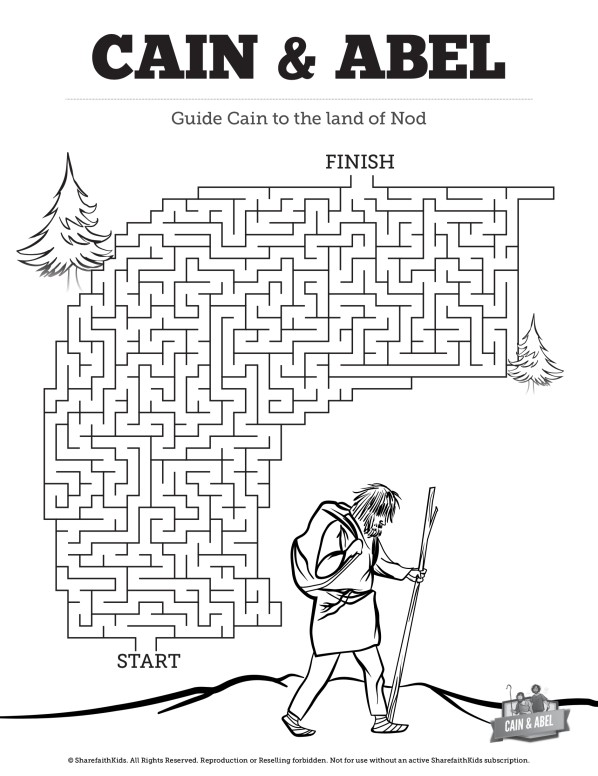 King Saul Bible Mazes | Bible Mazes