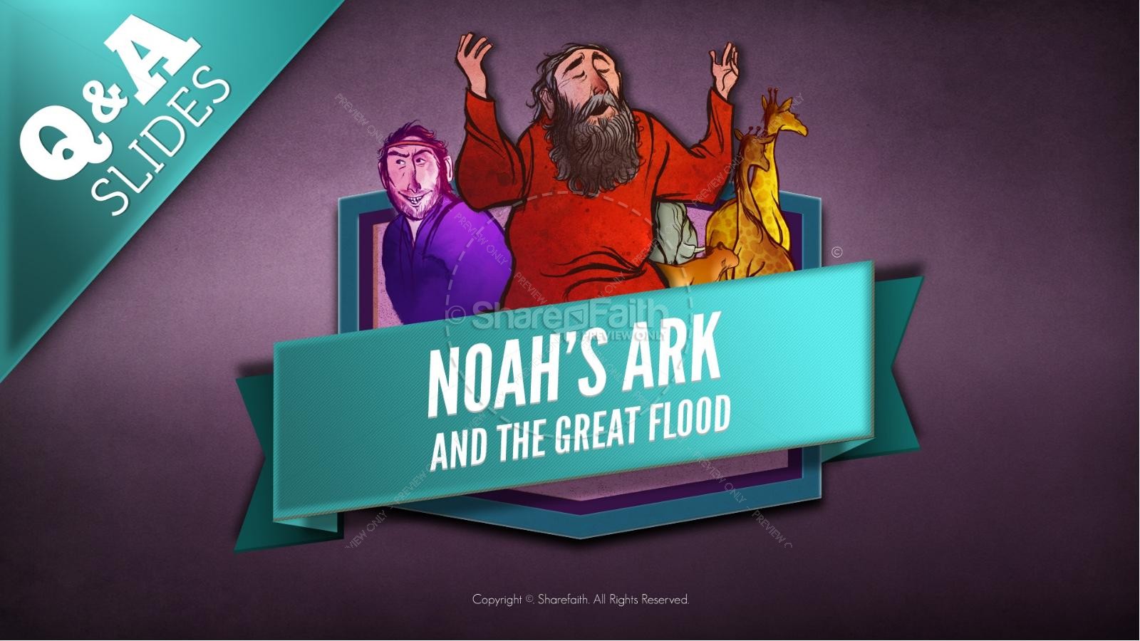 Noah's Ark Kids Bible Lesson Thumbnail 16