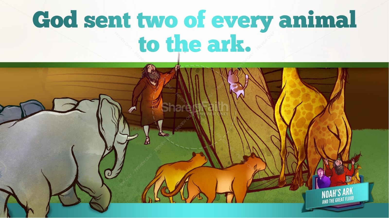 Noah's Ark Kids Bible Lesson Thumbnail 35