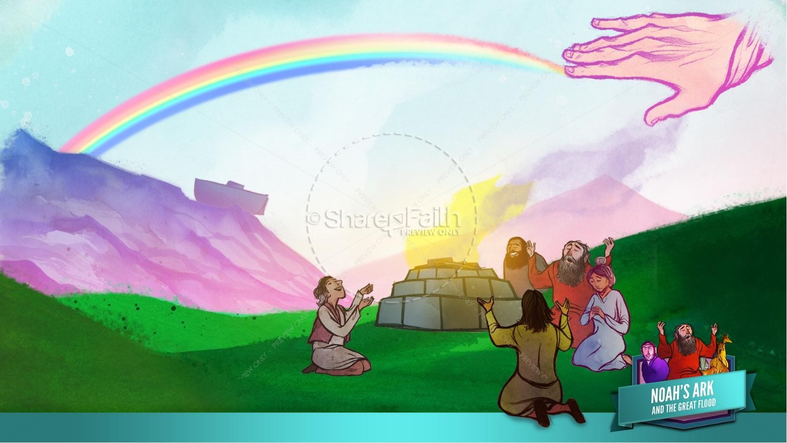 Noah's Ark Kids Bible Lesson Thumbnail 49
