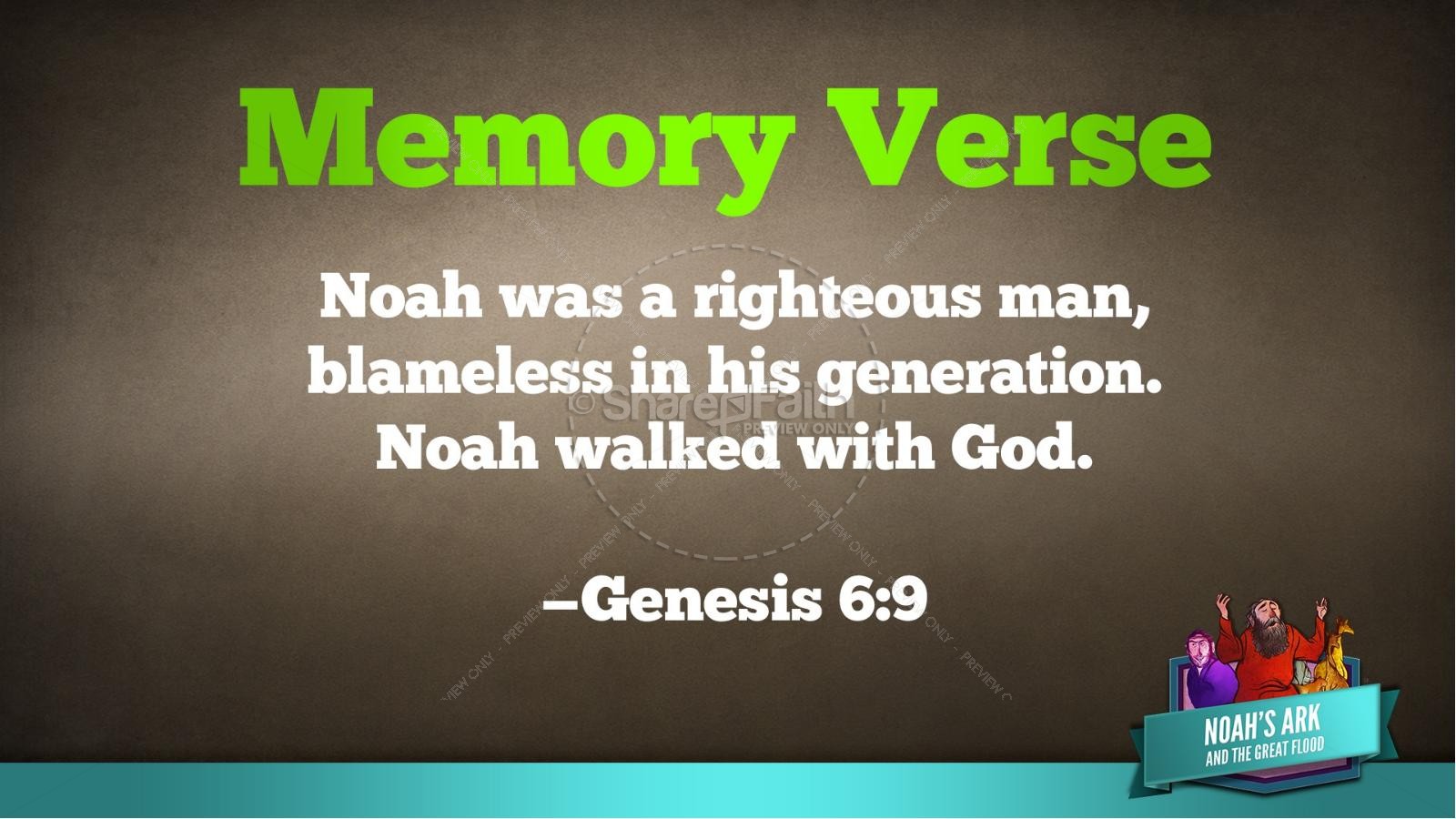 Noah's Ark Kids Bible Lesson Thumbnail 54