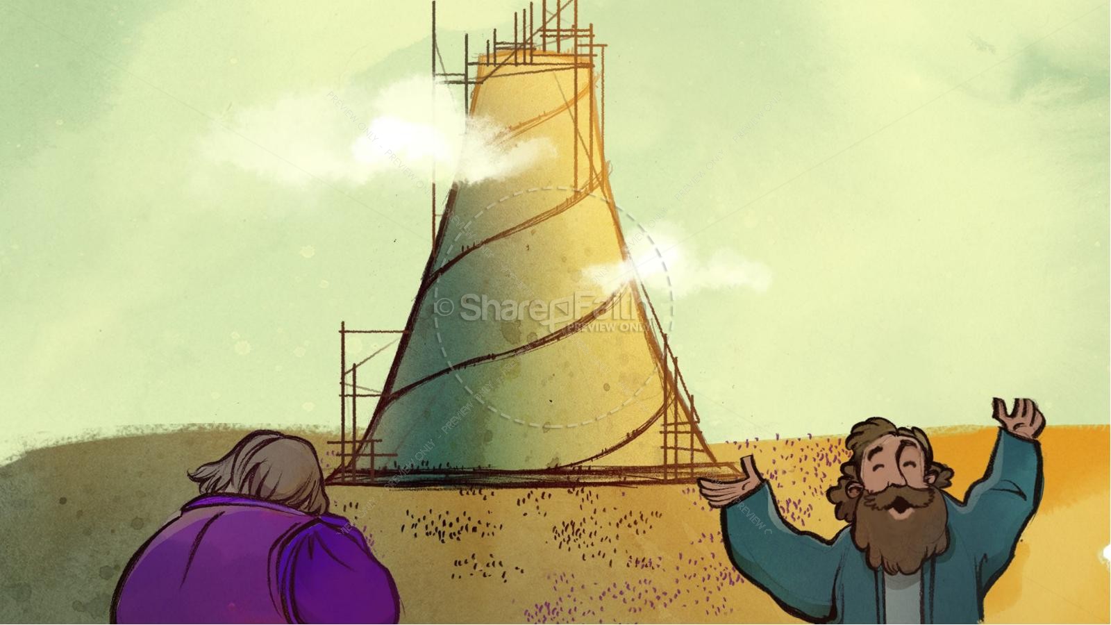 Tower of Babel Bible Story For Kids Thumbnail 4