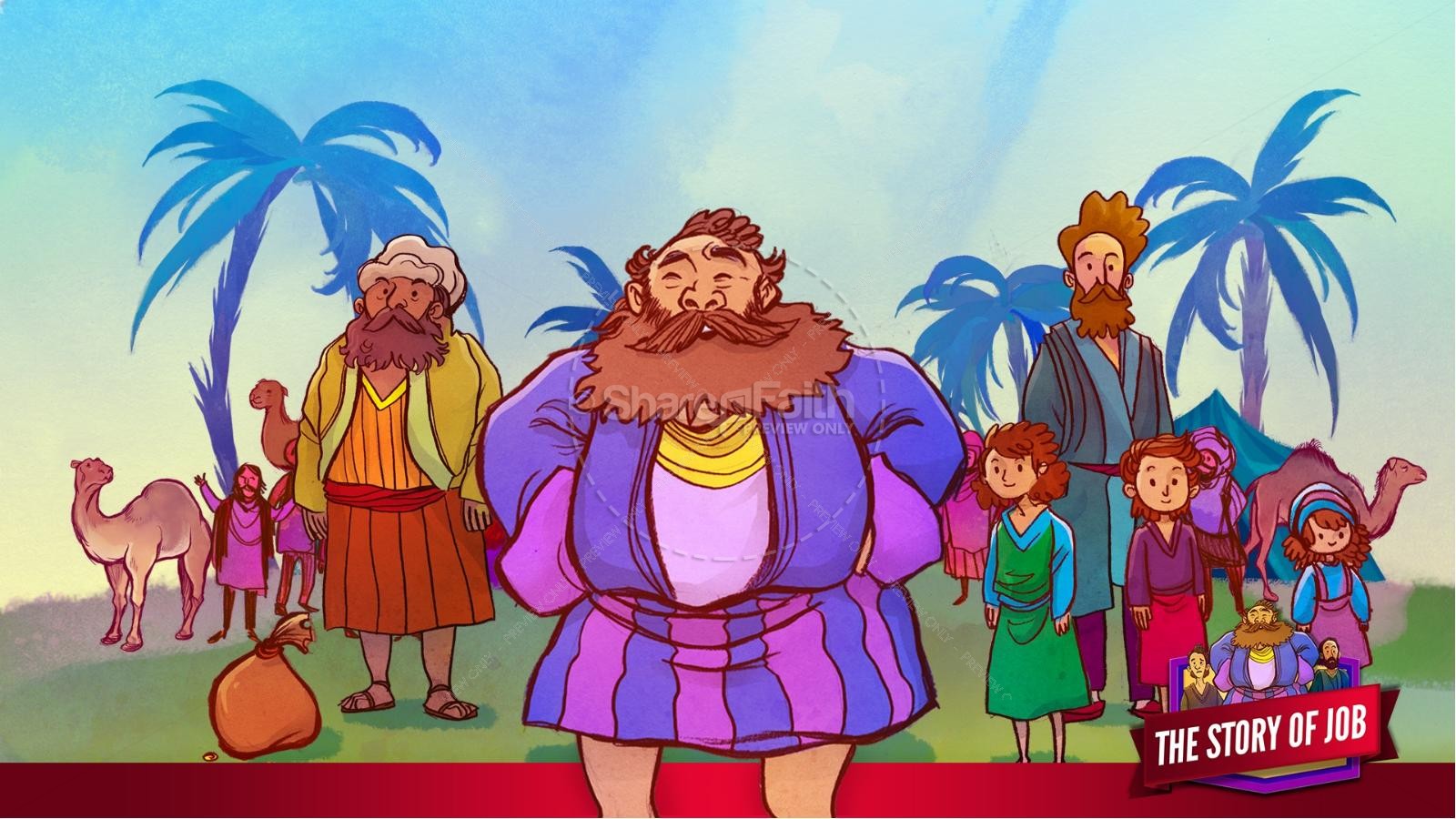 The Story of Job Kids Bible Lesson Thumbnail 11