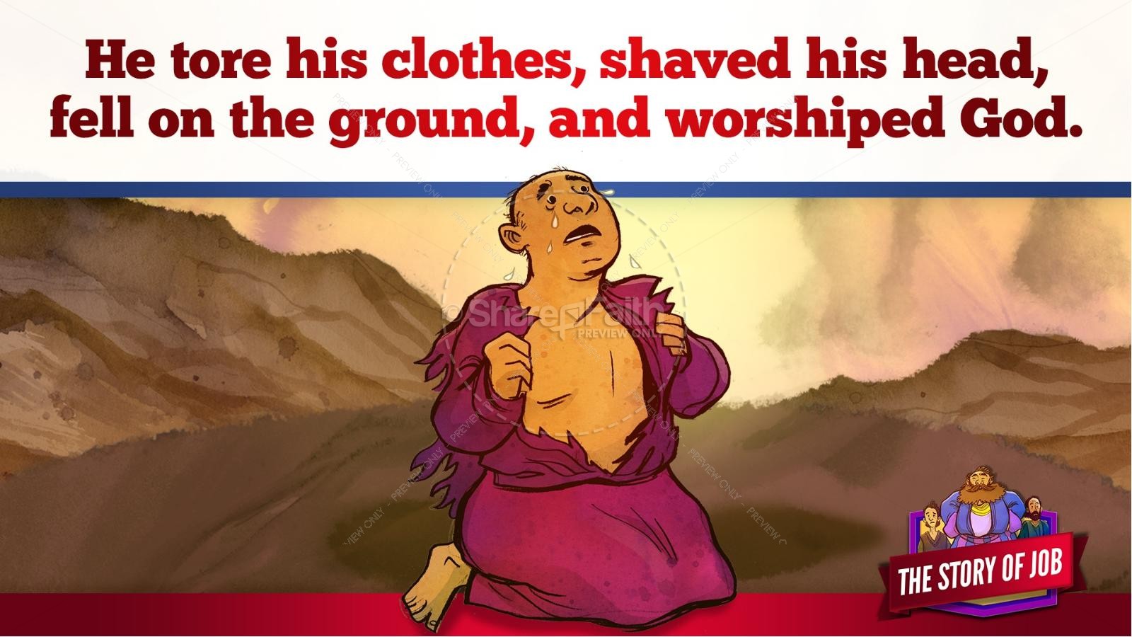 The Story of Job Kids Bible Lesson Thumbnail 25