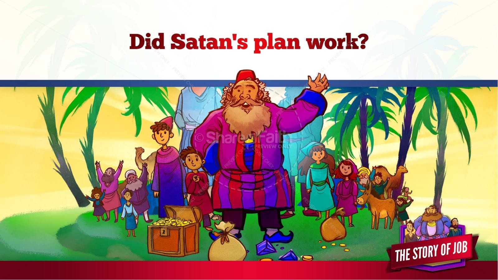 The Story of Job Kids Bible Lesson | slide 40