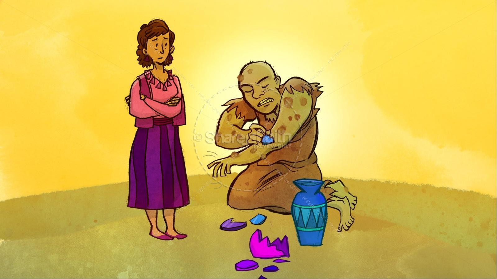 The Story of Job Kids Bible Lesson Thumbnail 6