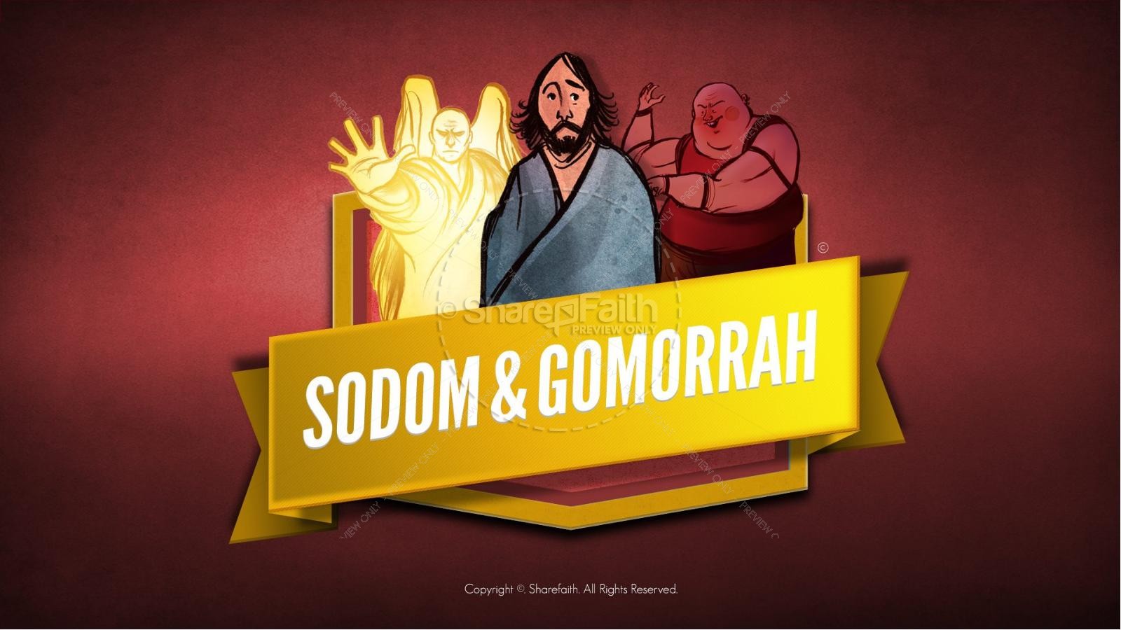 Sodom and Gomorrah Kids Bible Story | slide 1