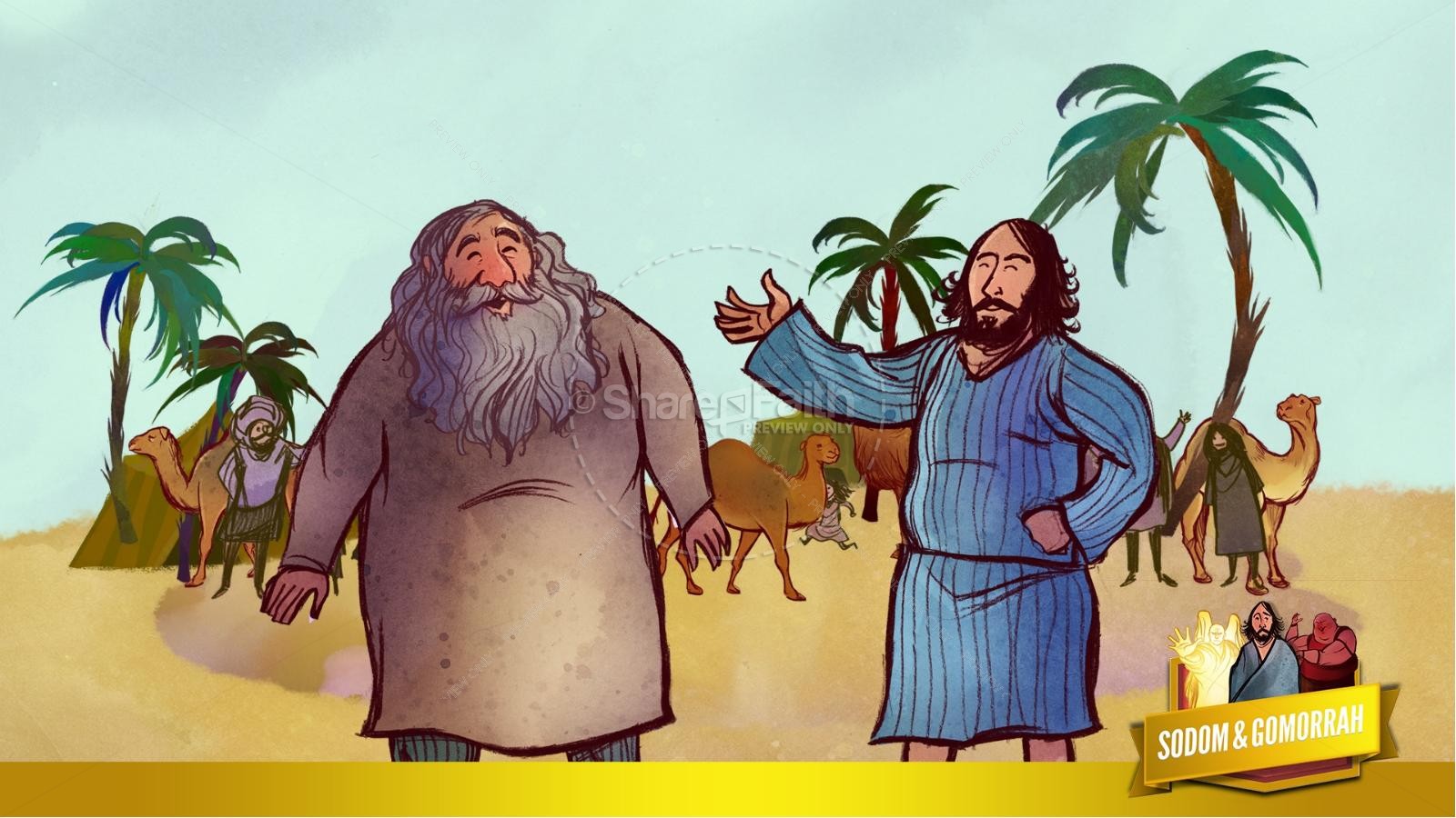 Sodom and Gomorrah Kids Bible Story