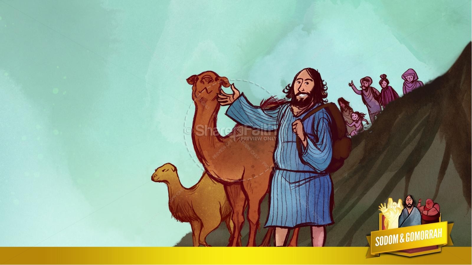 Sodom and Gomorrah Kids Bible Story | slide 19