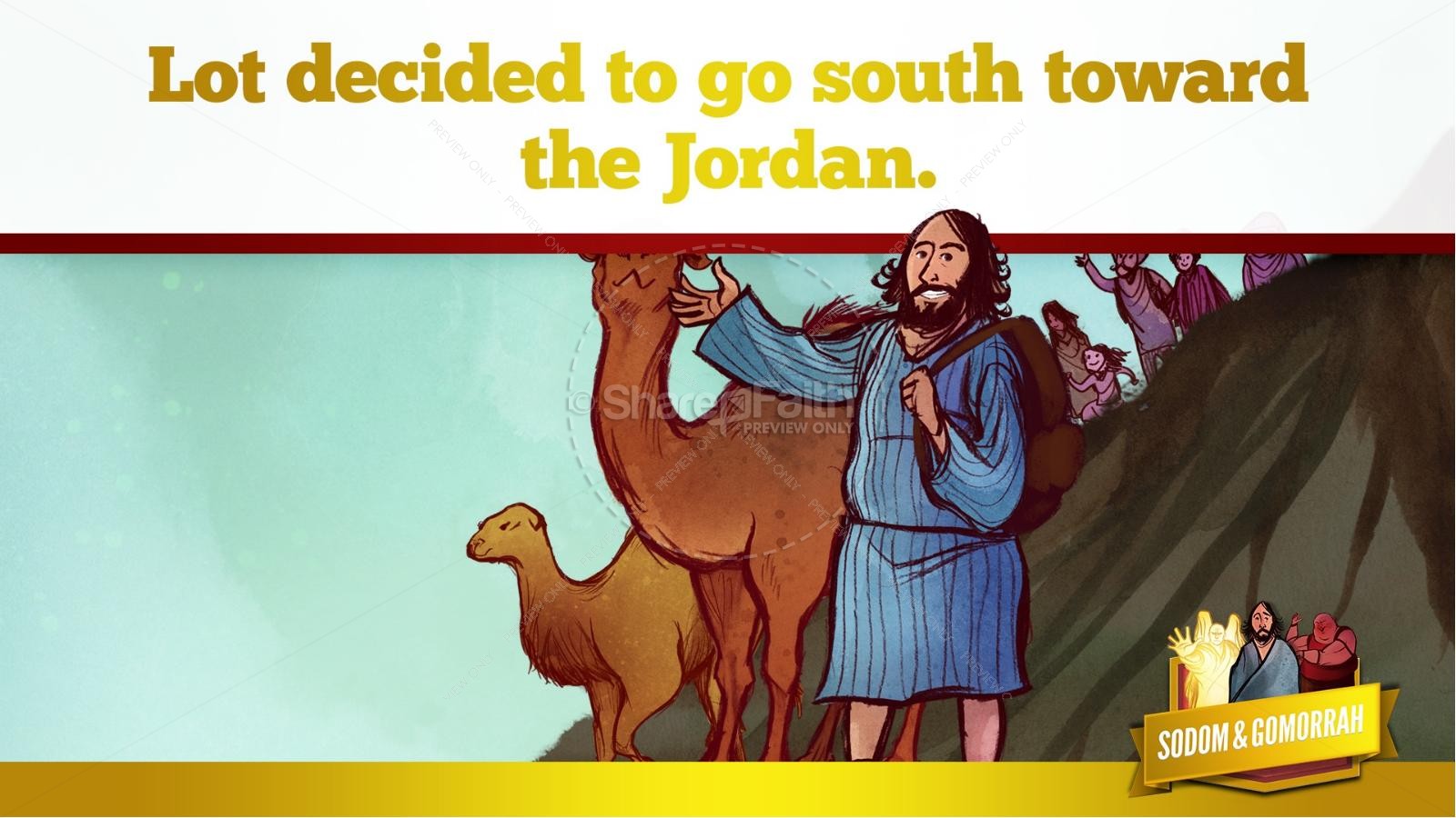 Sodom and Gomorrah Kids Bible Story | slide 21