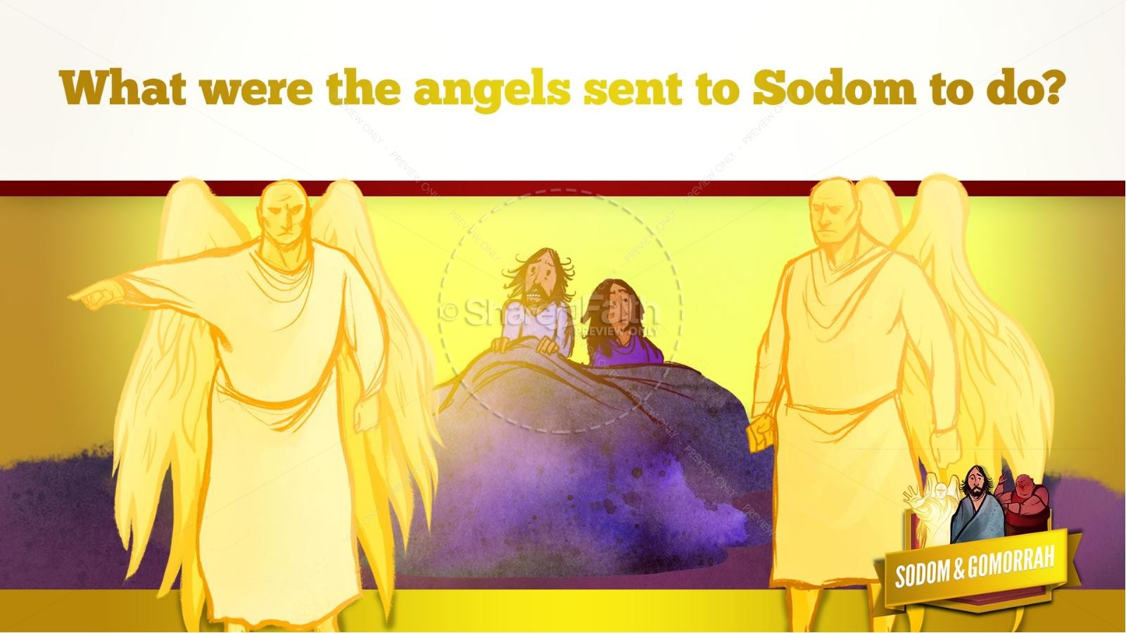 Sodom and Gomorrah Kids Bible Story | slide 28