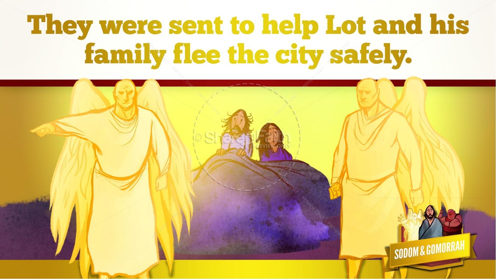 Sodom and Gomorrah Kids Bible Story | slide 29