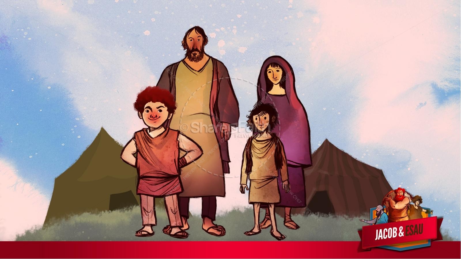 Story of Jacob and Esau Kids Bible Lesson