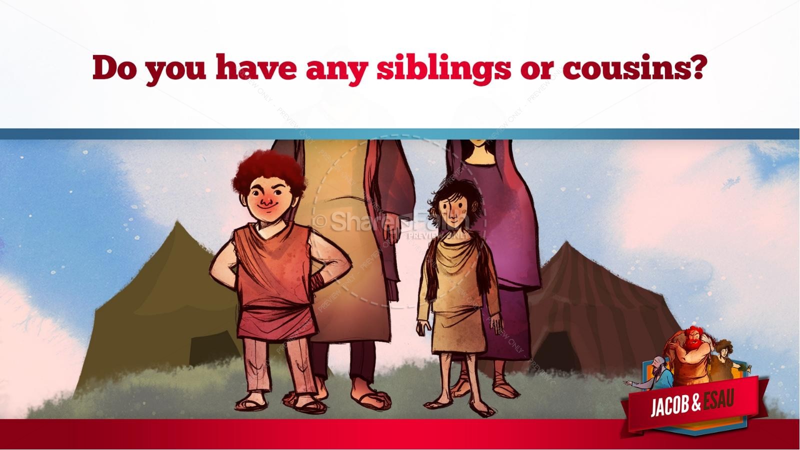 Story of Jacob and Esau Kids Bible Lesson | slide 15