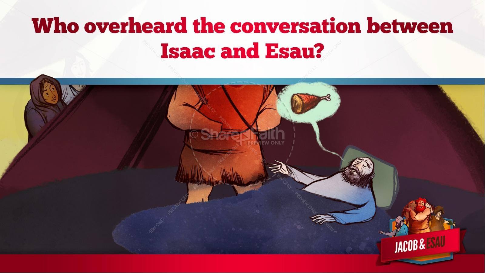 Story of Jacob and Esau Kids Bible Lesson | slide 21