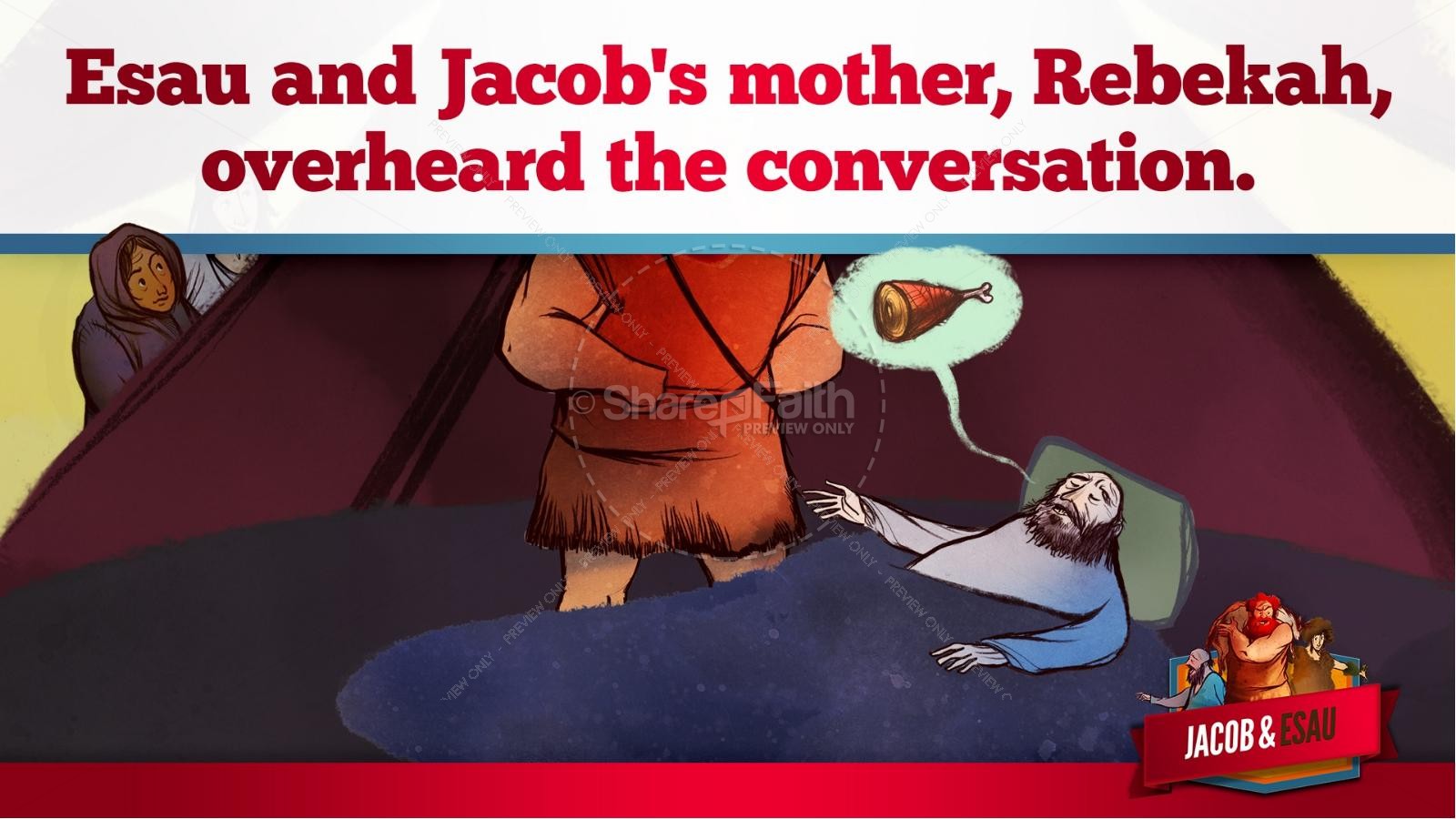 Story of Jacob and Esau Kids Bible Lesson | slide 22