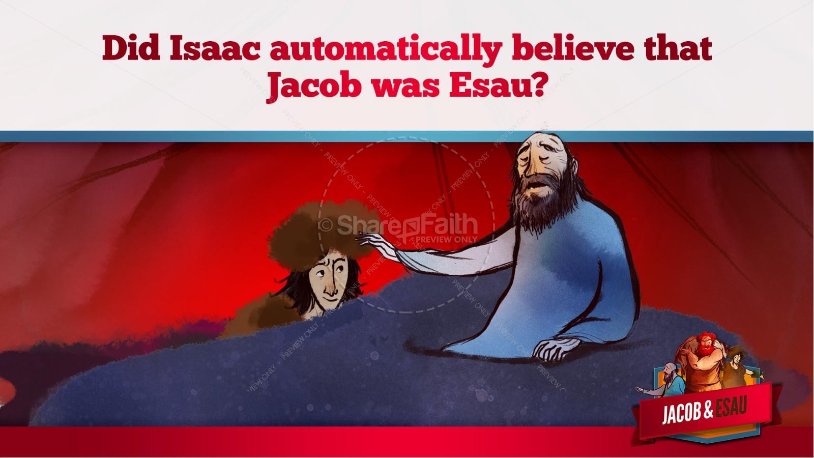Story of Jacob and Esau Kids Bible Lesson Thumbnail 29