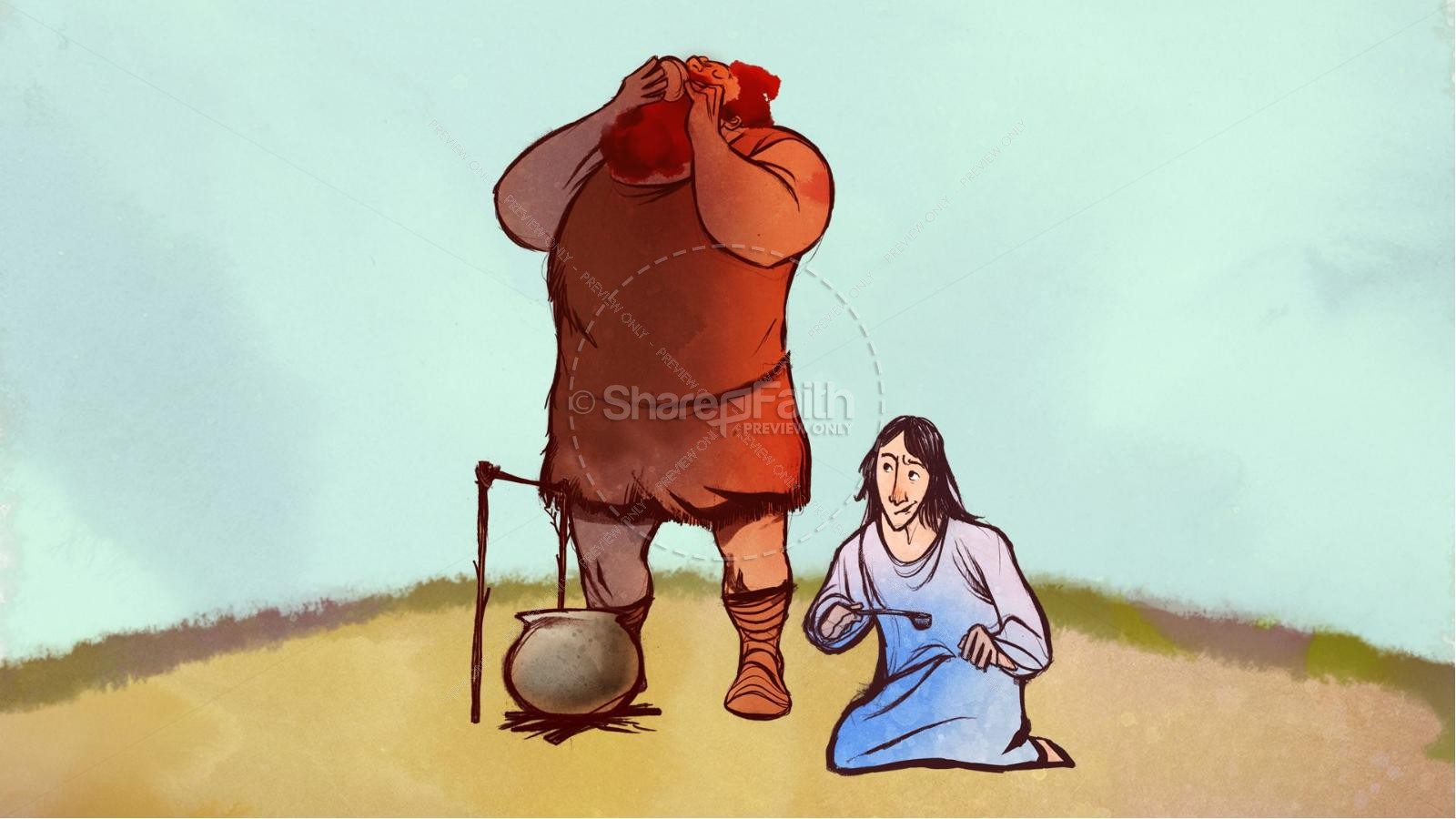Story of Jacob and Esau Kids Bible Lesson