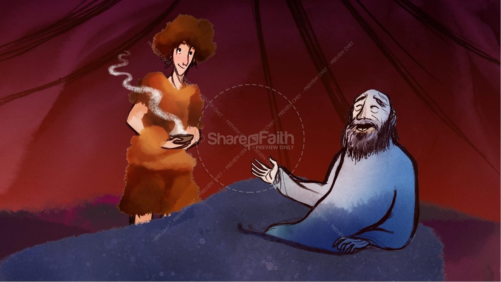 Story of Jacob and Esau Kids Bible Lesson Thumbnail 7