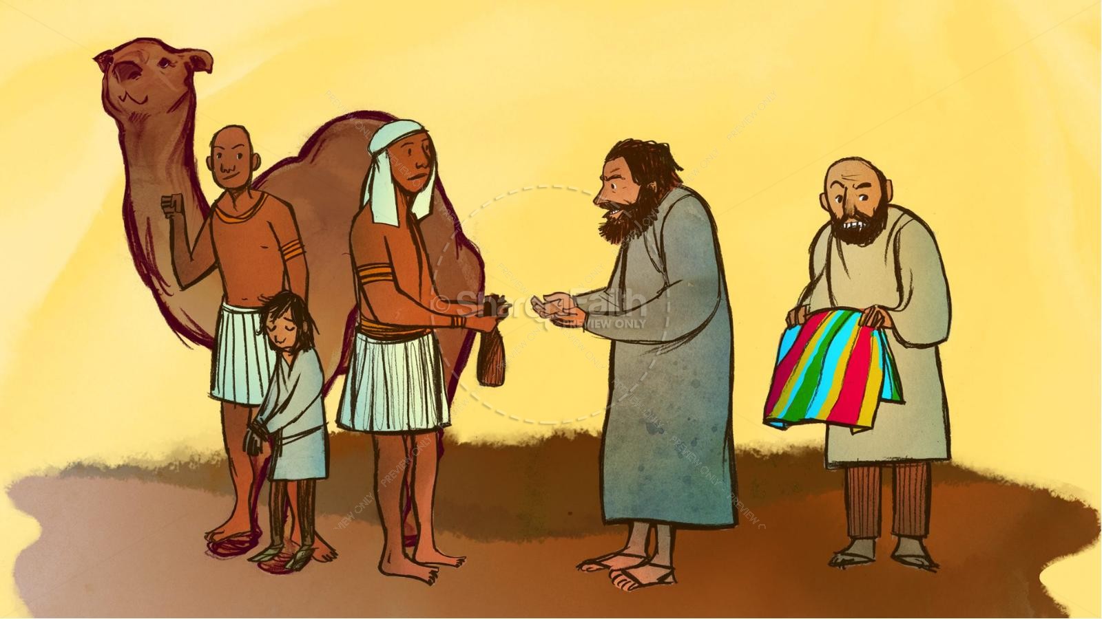 The Story Joseph the Prince of Egypt Kids Bible Lesson Thumbnail 6