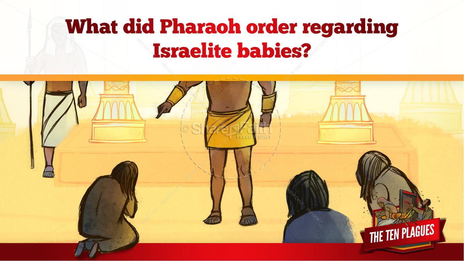 The Ten Plagues Kids Bible Story | slide 24