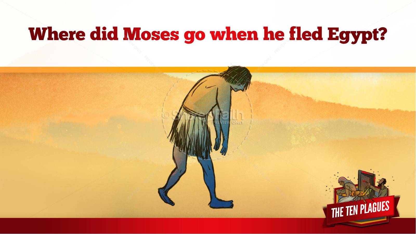 The Ten Plagues Kids Bible Story | slide 36