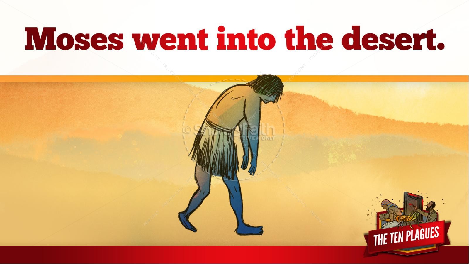 The Ten Plagues Kids Bible Story | slide 37
