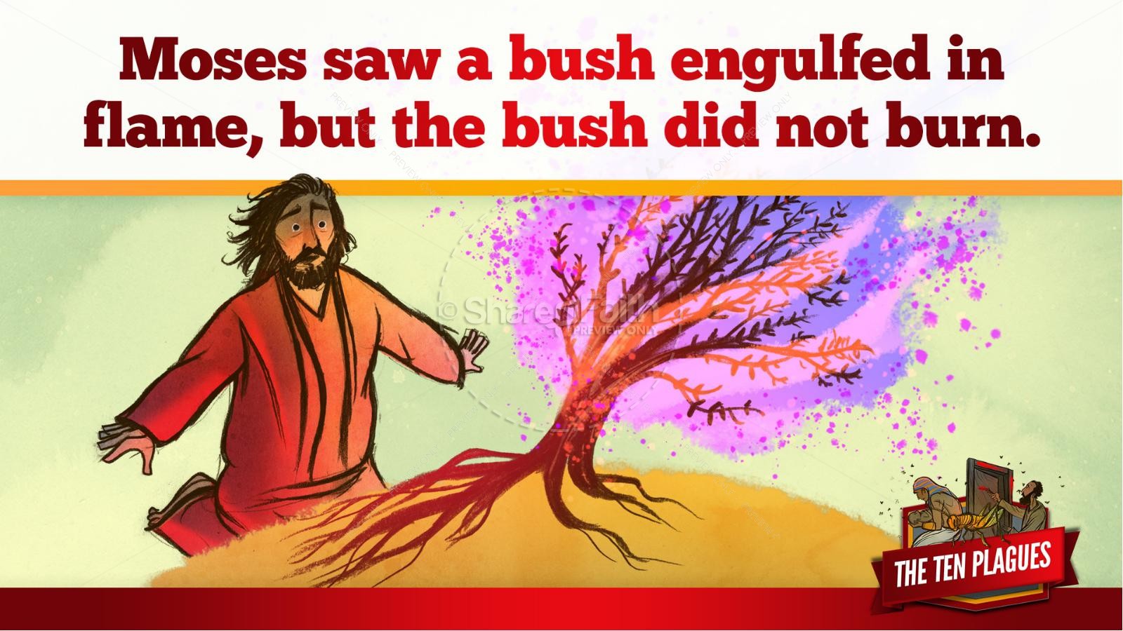 The Ten Plagues Kids Bible Story | slide 41