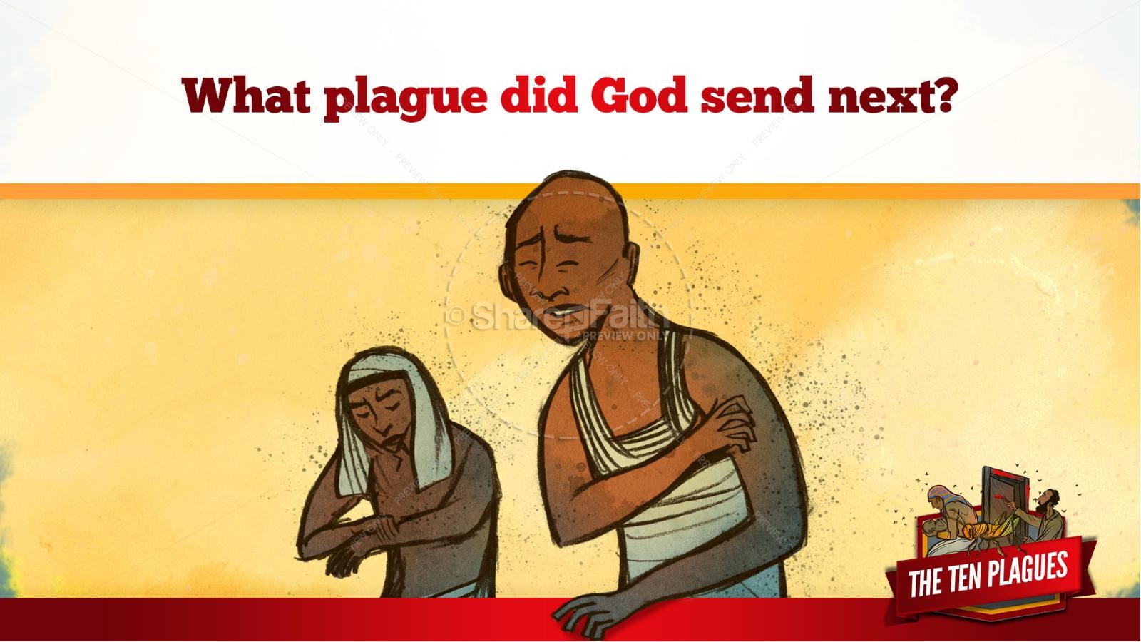 The Ten Plagues Kids Bible Story | slide 56