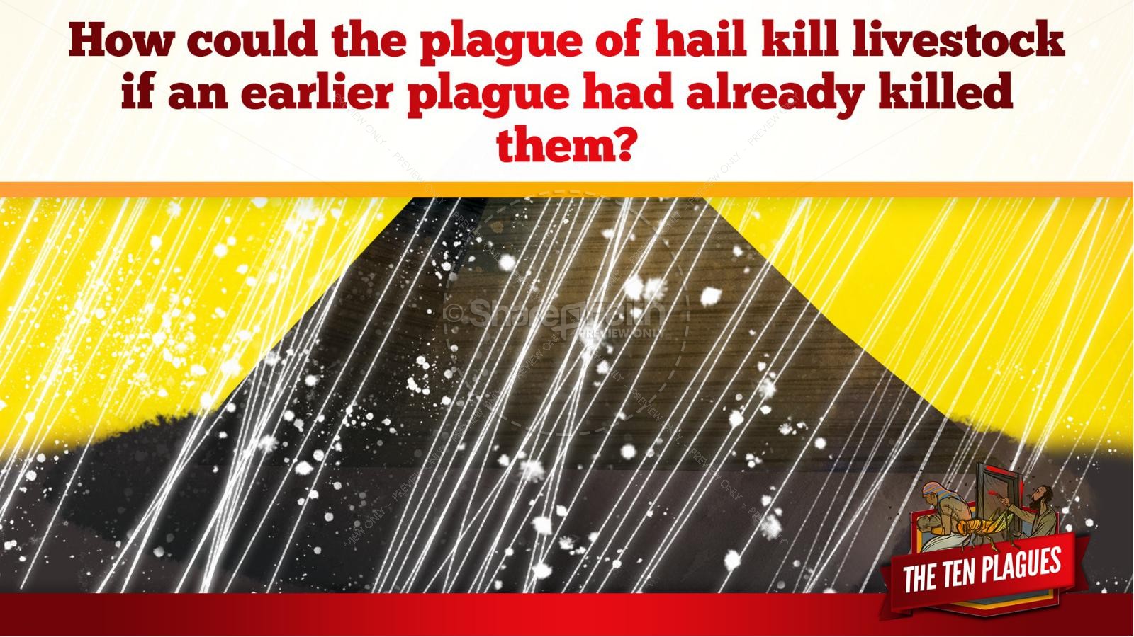 The Ten Plagues Kids Bible Story | slide 74