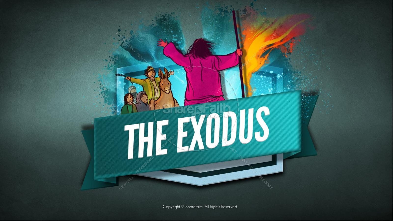 The Exodus Story Kids Bible Lesson