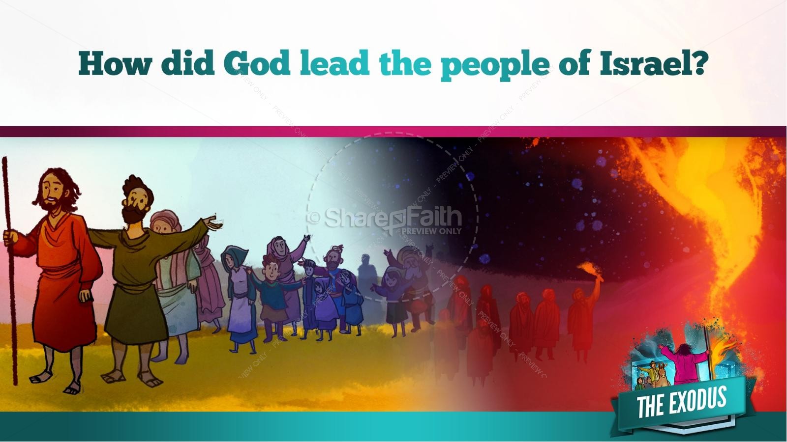 The Exodus Story Kids Bible Lesson | slide 16