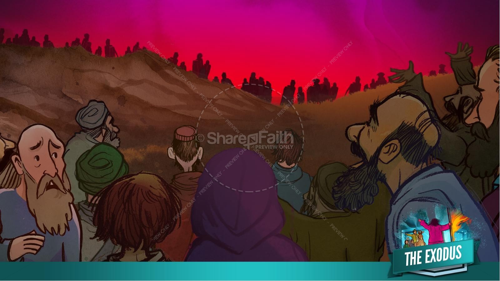 The Exodus Story Kids Bible Lesson | slide 19