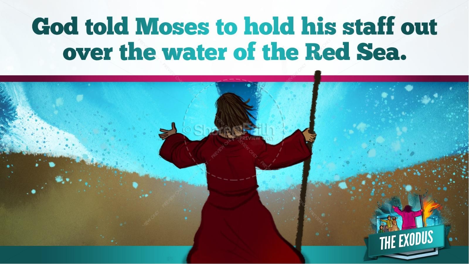 The Exodus Story Kids Bible Lesson | slide 25