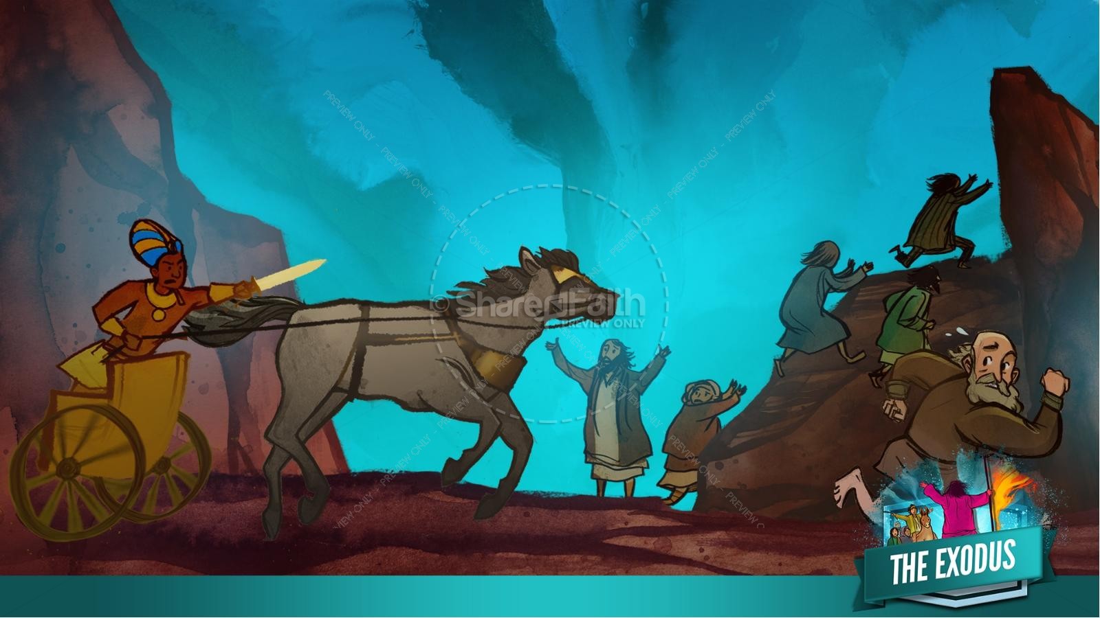 The Exodus Story Kids Bible Lesson | slide 27