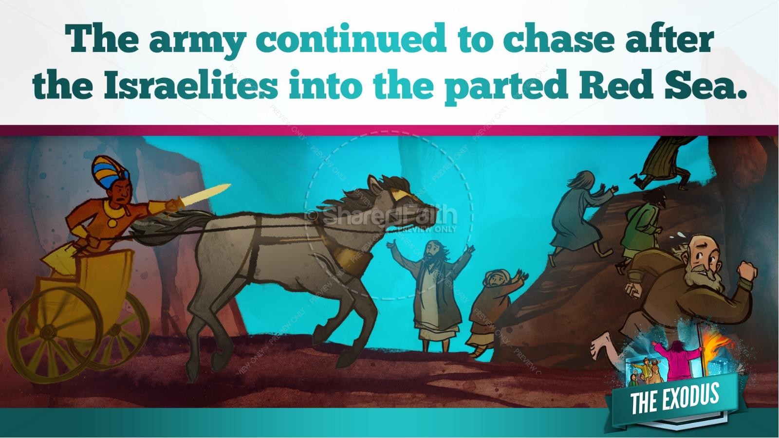 The Exodus Story Kids Bible Lesson | slide 29