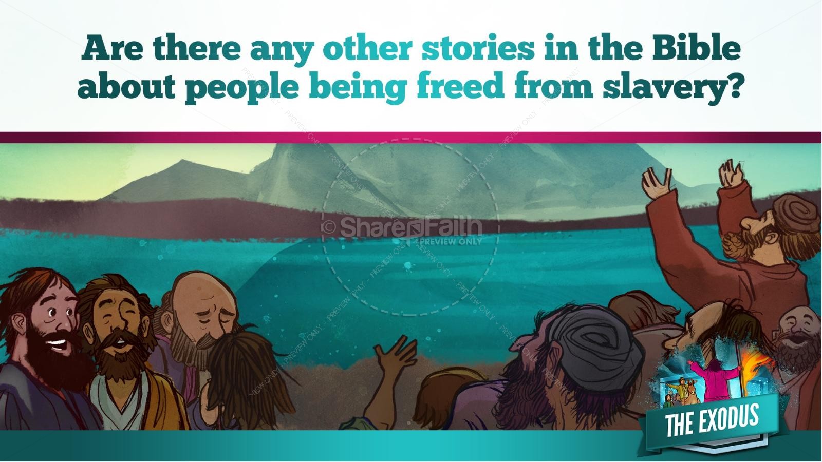 The Exodus Story Kids Bible Lesson | slide 34