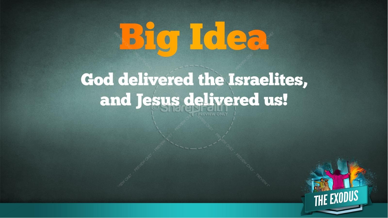 The Exodus Story Kids Bible Lesson | slide 35