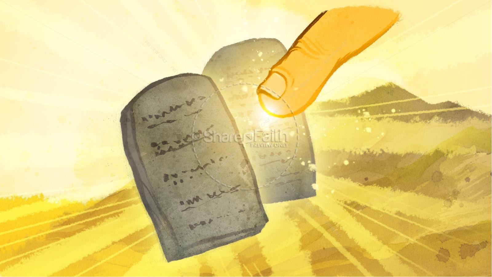 The Ten Commandments Kids Bible Stories Thumbnail 4