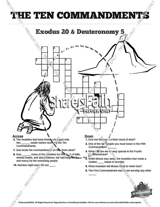 ten commandments maze