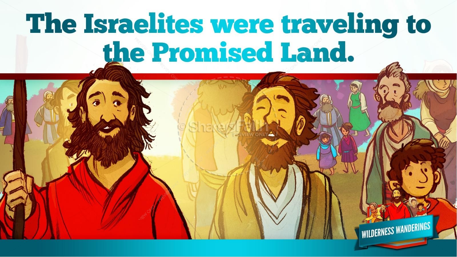 40 Years In The Wilderness Kids Bible Story Thumbnail 11