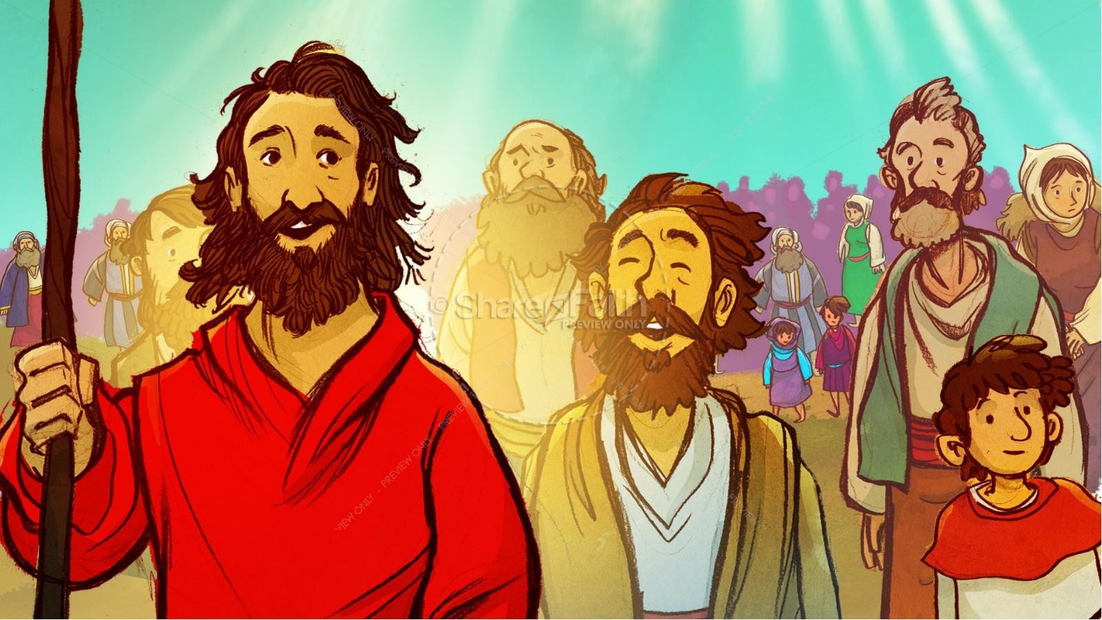 40 Years In The Wilderness Kids Bible Story Thumbnail 2