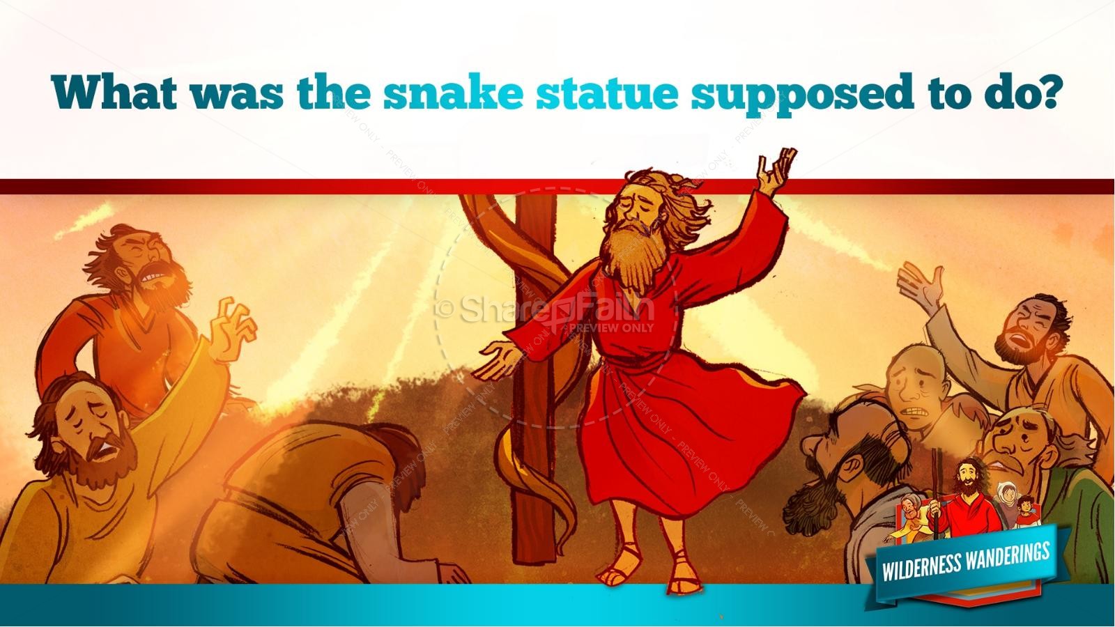 40 Years In The Wilderness Kids Bible Story Thumbnail 30