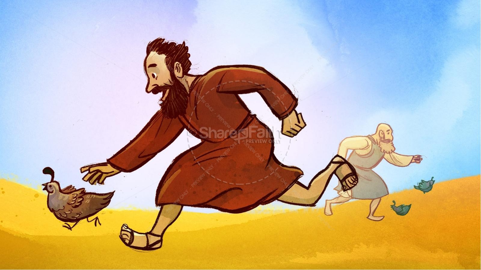 40 Years In The Wilderness Kids Bible Story Thumbnail 4