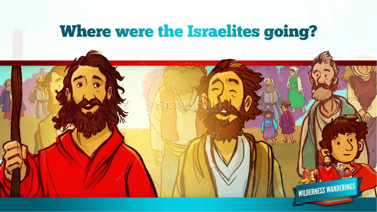 40 Years In The Wilderness Kids Bible Story Thumbnail 10