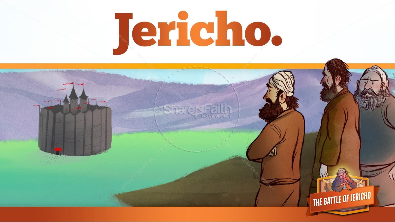 Walls of Jericho Kids Bible Story Thumbnail 11